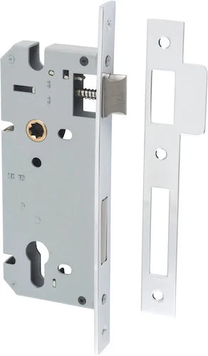 Mortice 85mm Euro Locks - 45mm Backset