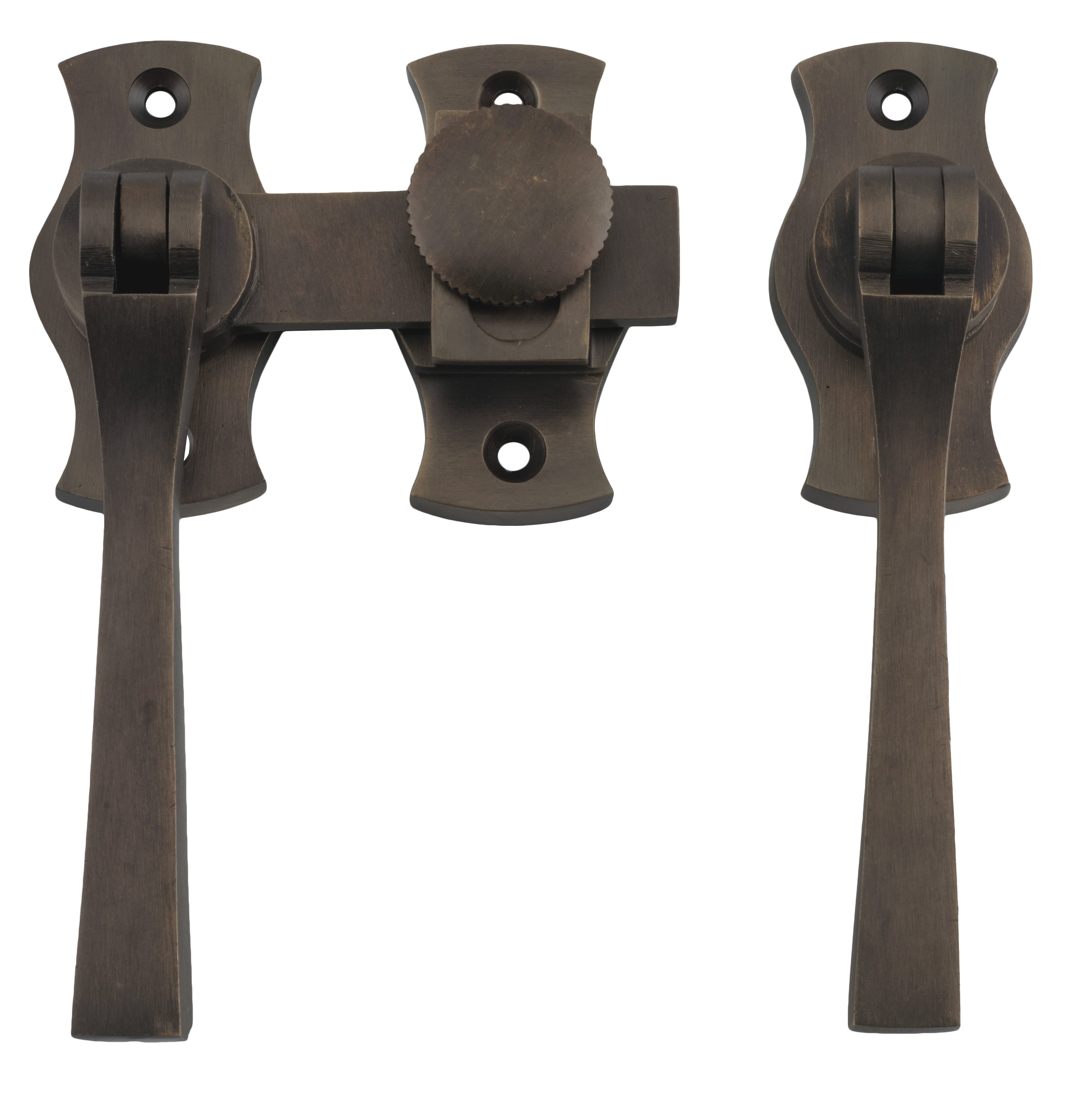 Square French Door Fastener