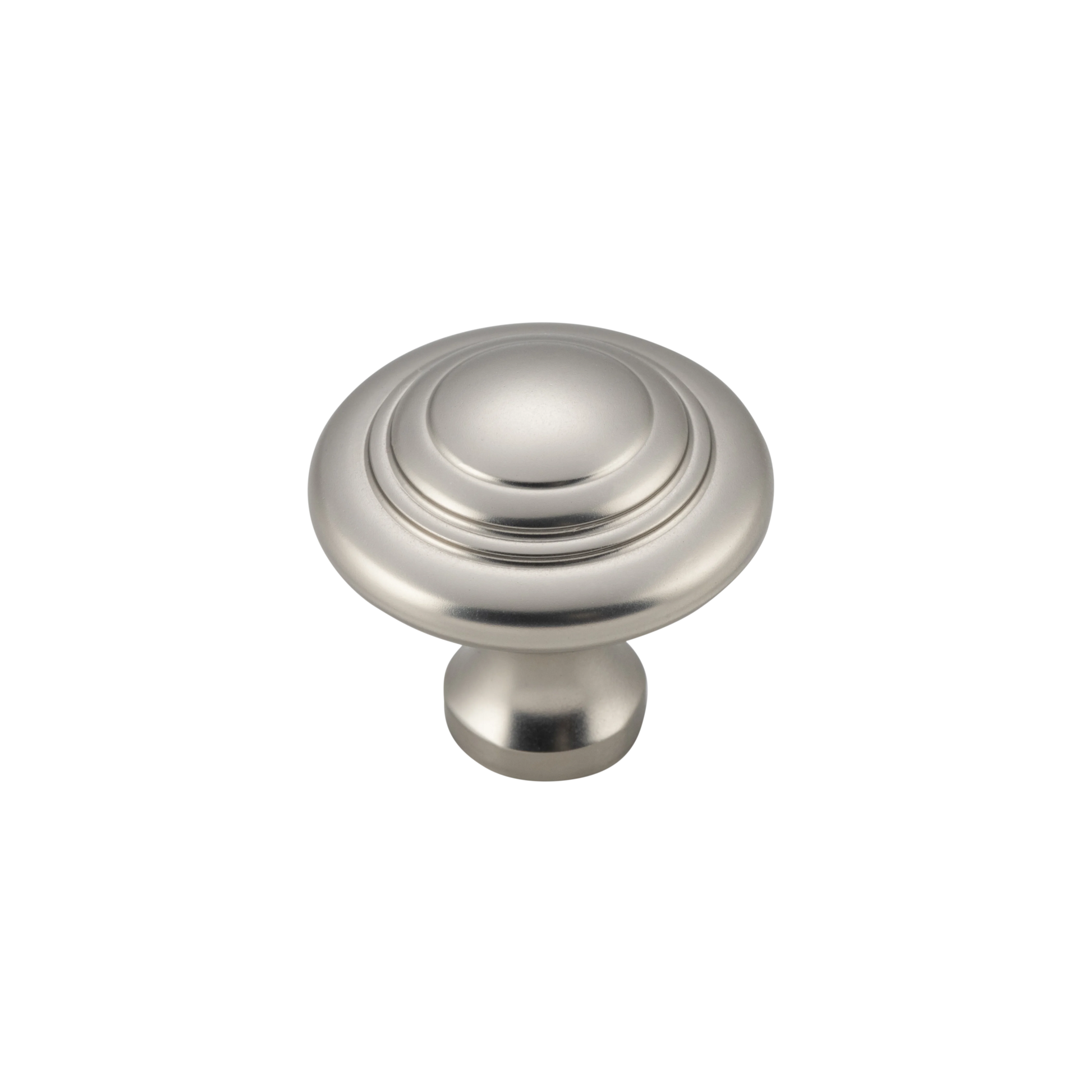 Domed Cupboard Knob Satin Nickel / D25xP24mm