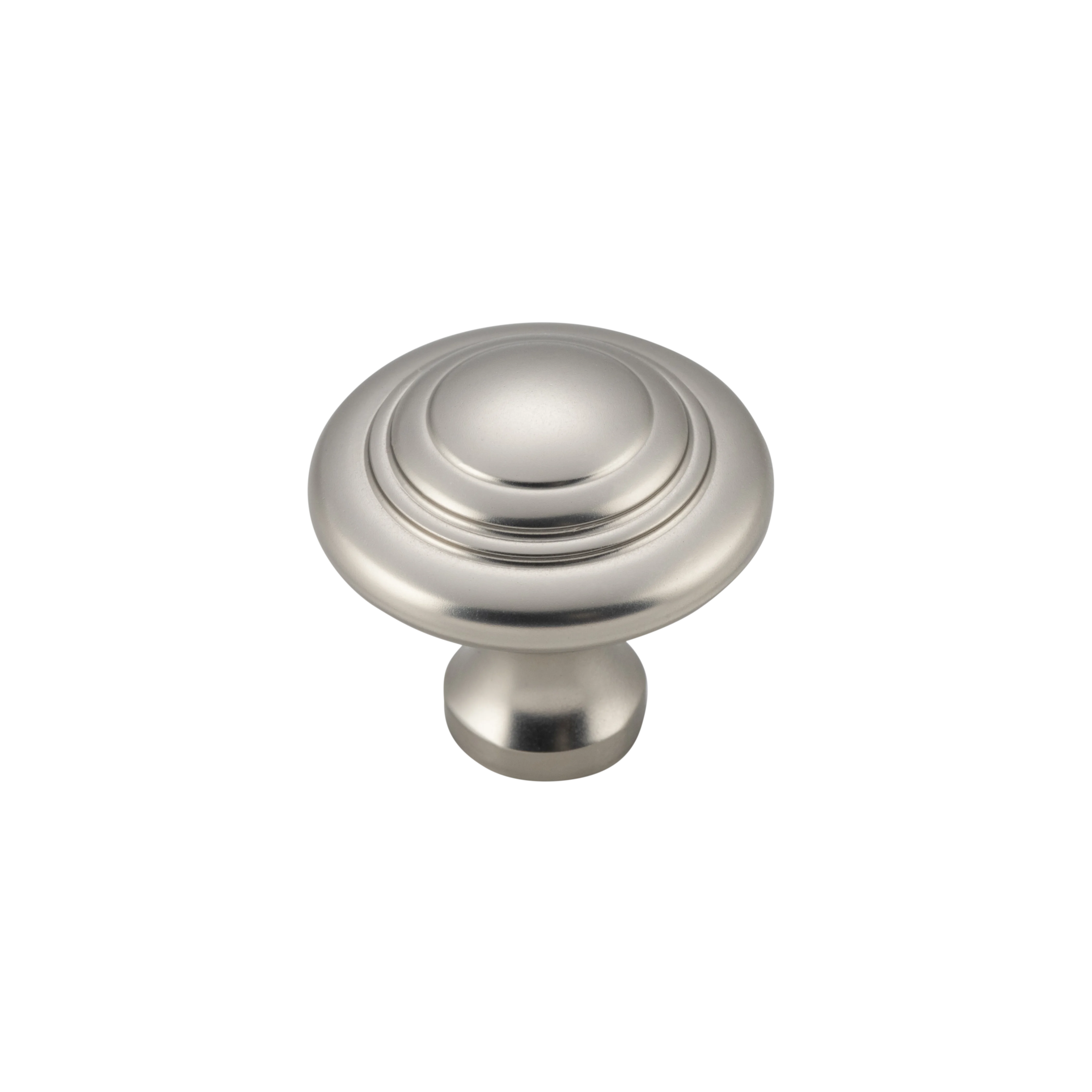 Domed Cupboard Knob Satin Nickel / D25xP24mm