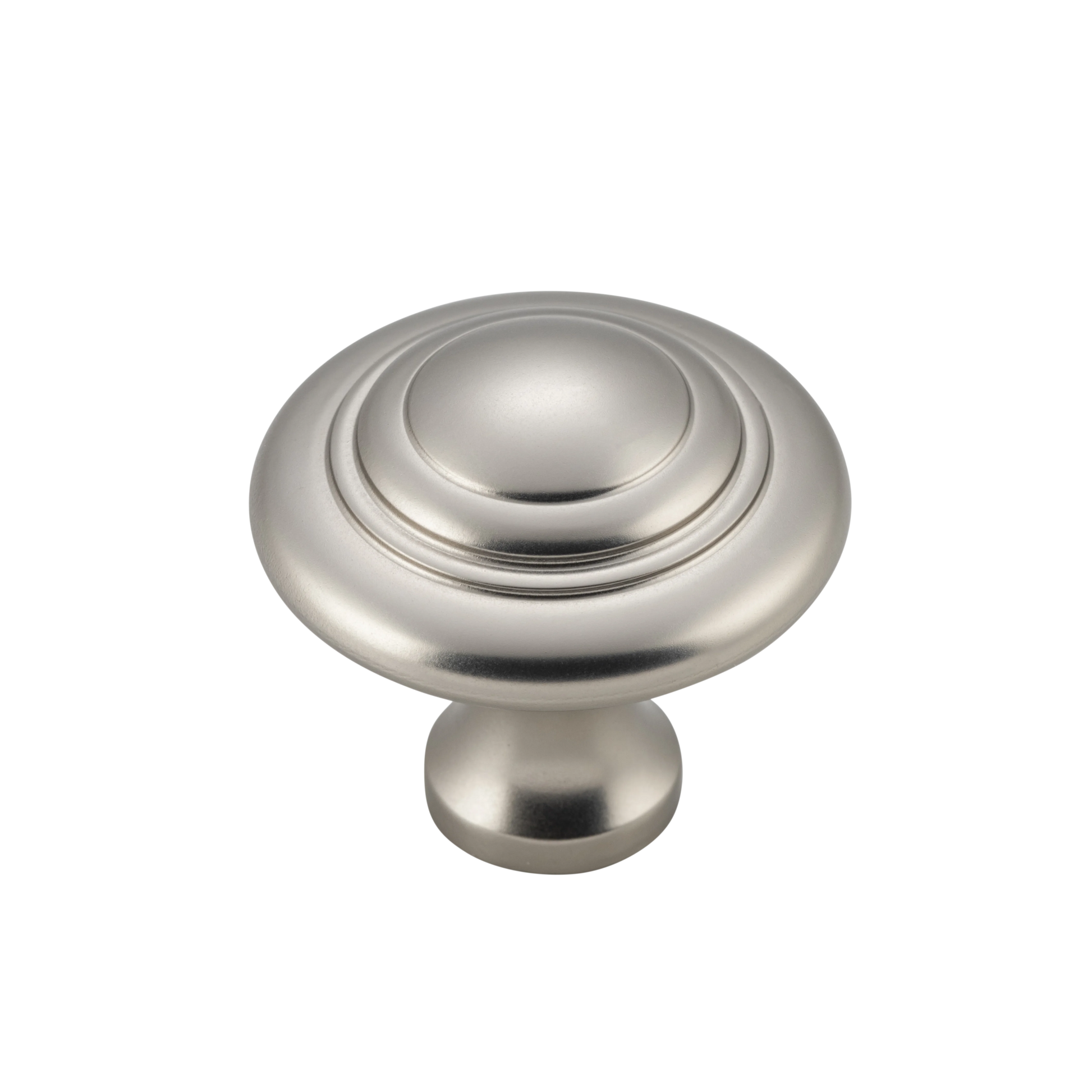 Domed Cupboard Knob Satin Nickel / D32xP29mm