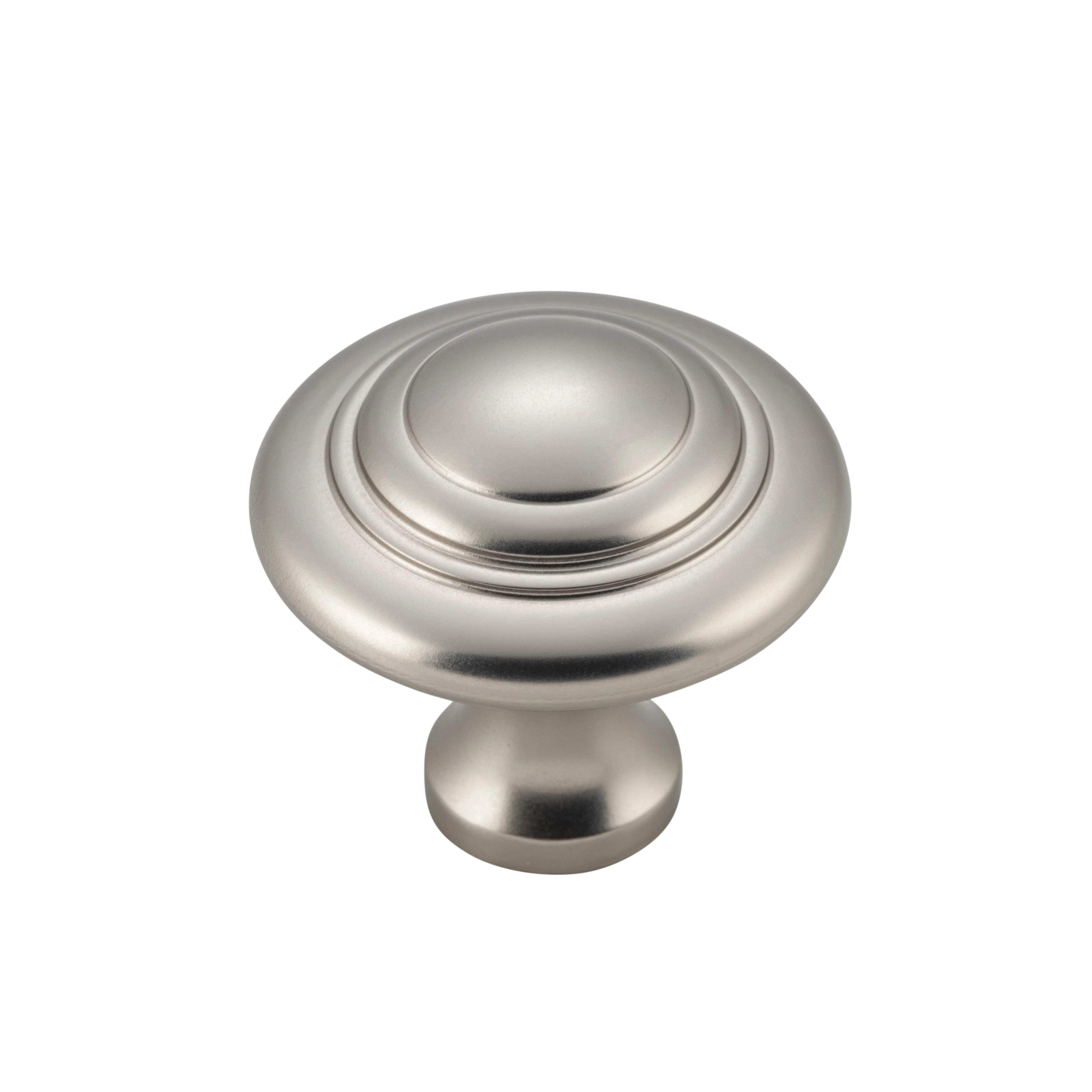 Domed Cupboard Knob Satin Nickel / D32xP29mm