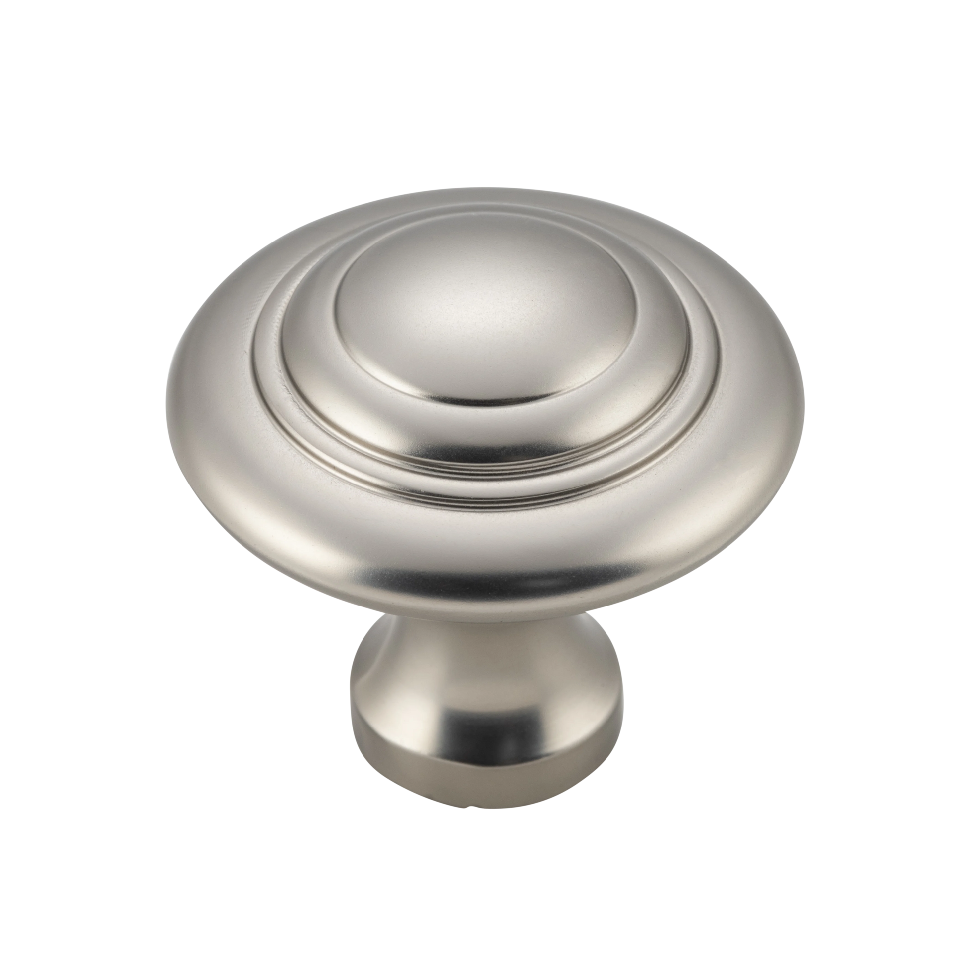 Domed Cupboard Knob Satin Nickel / D38xP35mm
