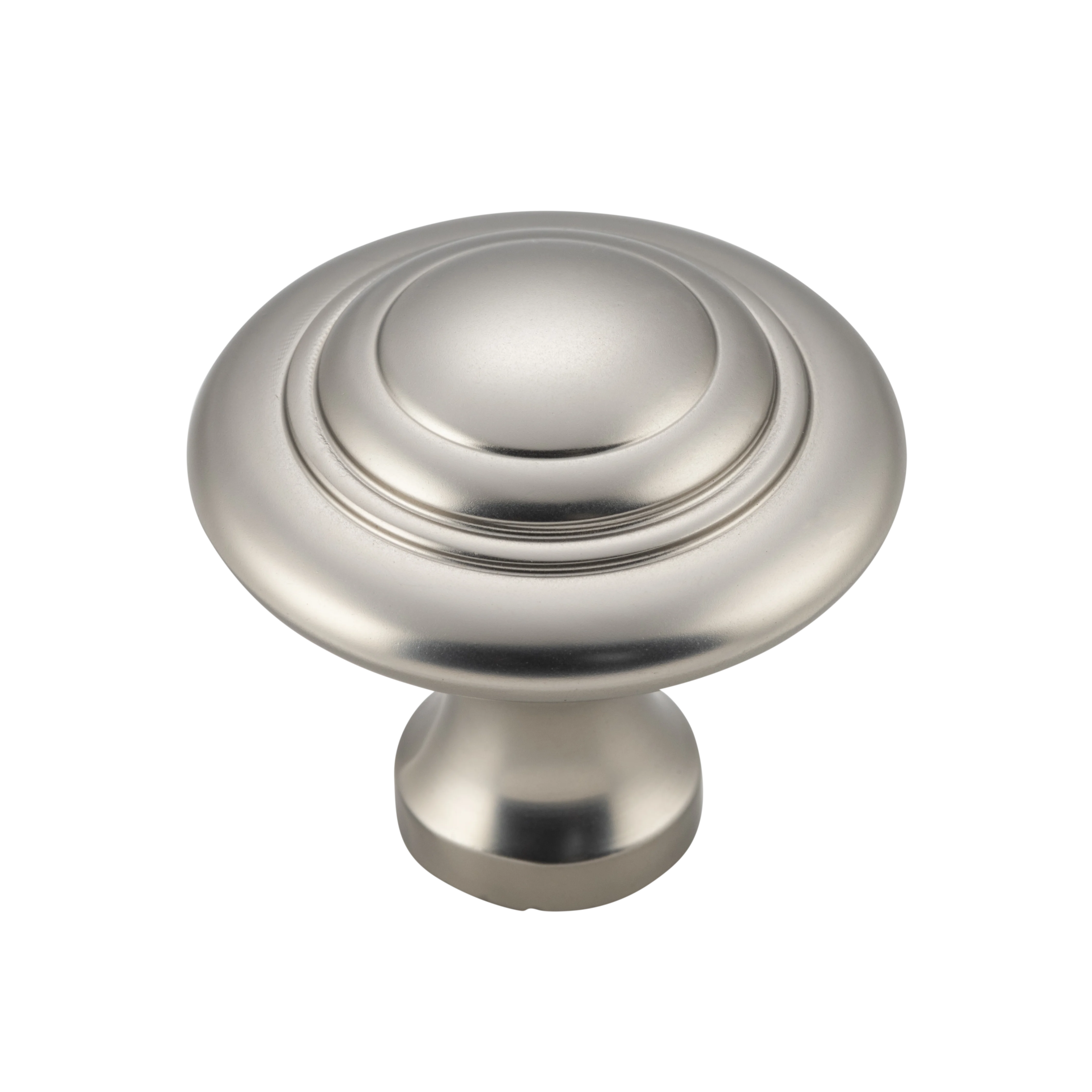Domed Cupboard Knob Satin Nickel / D38xP35mm