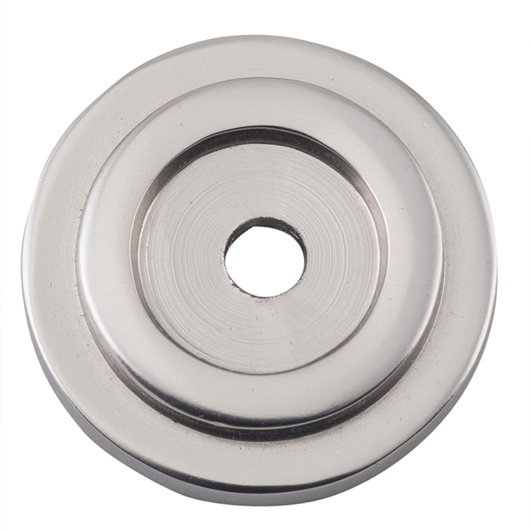 Cupboard Knob Backplate Satin Nickel / D38mm