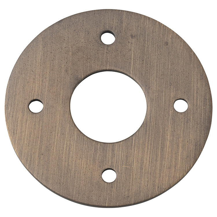 Round-Adaptor Plate Antique Brass / Solid Brass