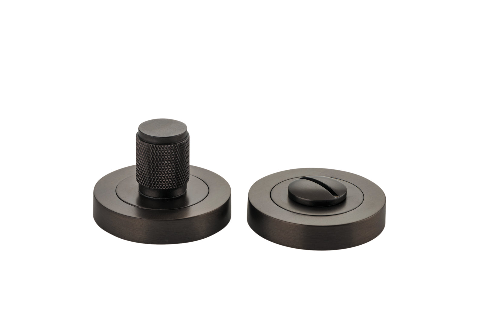 Brunswick Privacy Turn - Round Antique Brass
