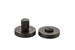 Brunswick Privacy Turn - Round Antique Brass
