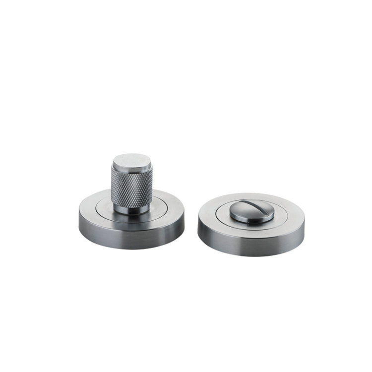 Brunswick Privacy Turn - Round Satin Chrome