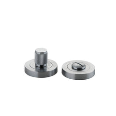 Brunswick Privacy Turn - Round Satin Chrome