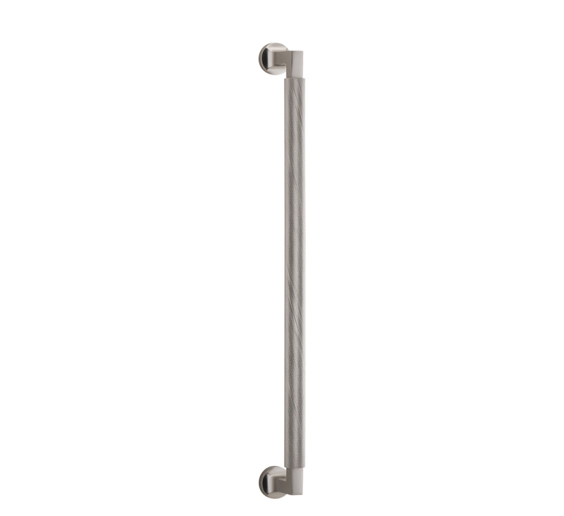 Brunswick Pull Handle - 450mm Satin Nickel
