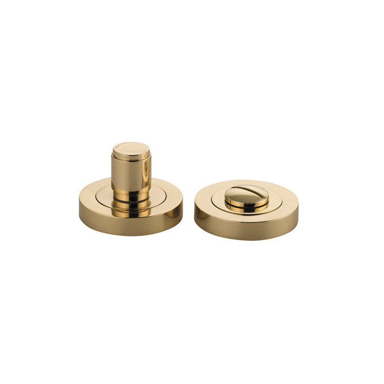 Berlin Privacy Turn - Round Polished Brass