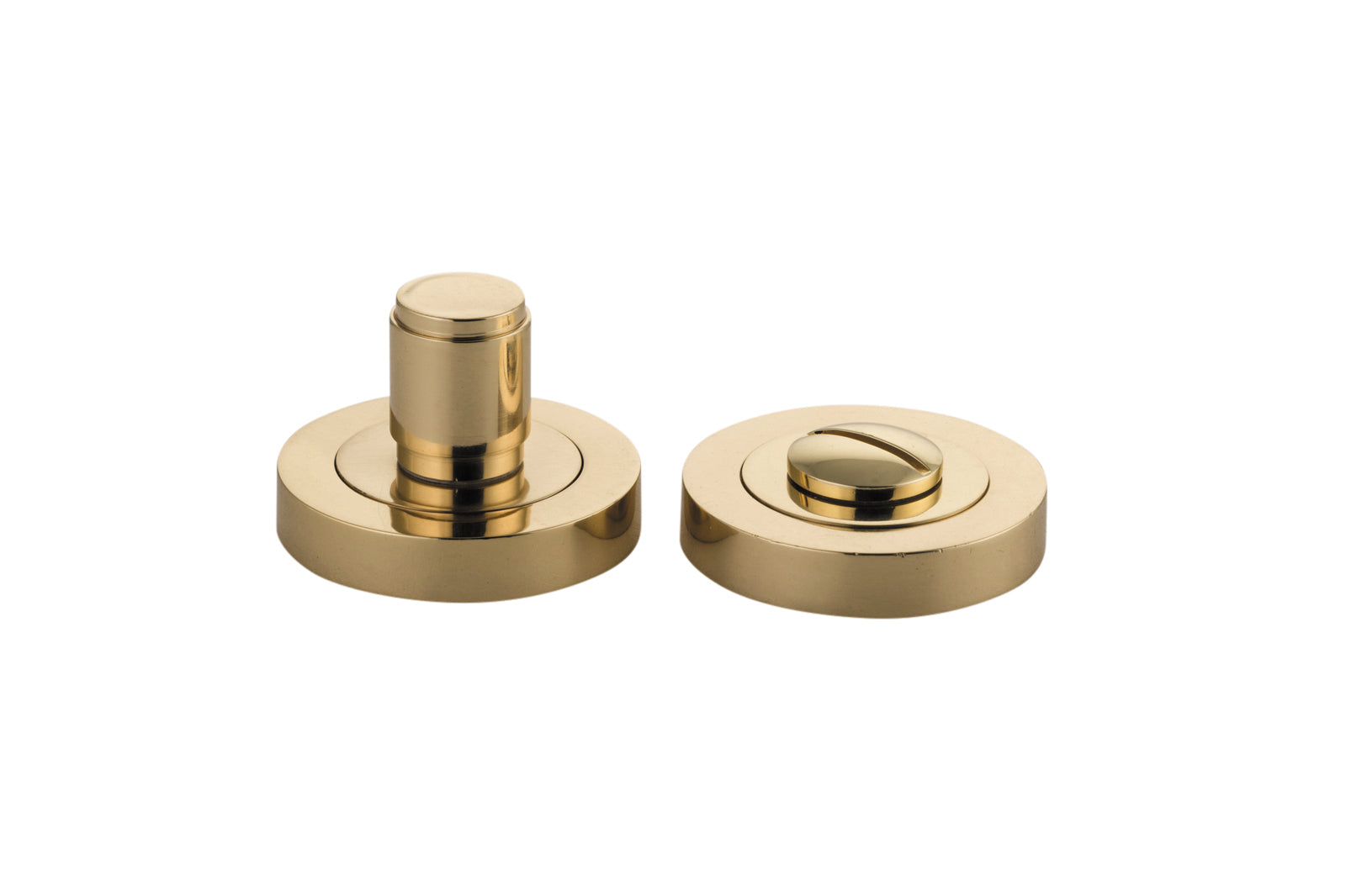 Berlin Privacy Turn - Round Polished Brass