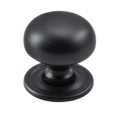 Classic Cupboard Knob Matt Black / D32xP28mm