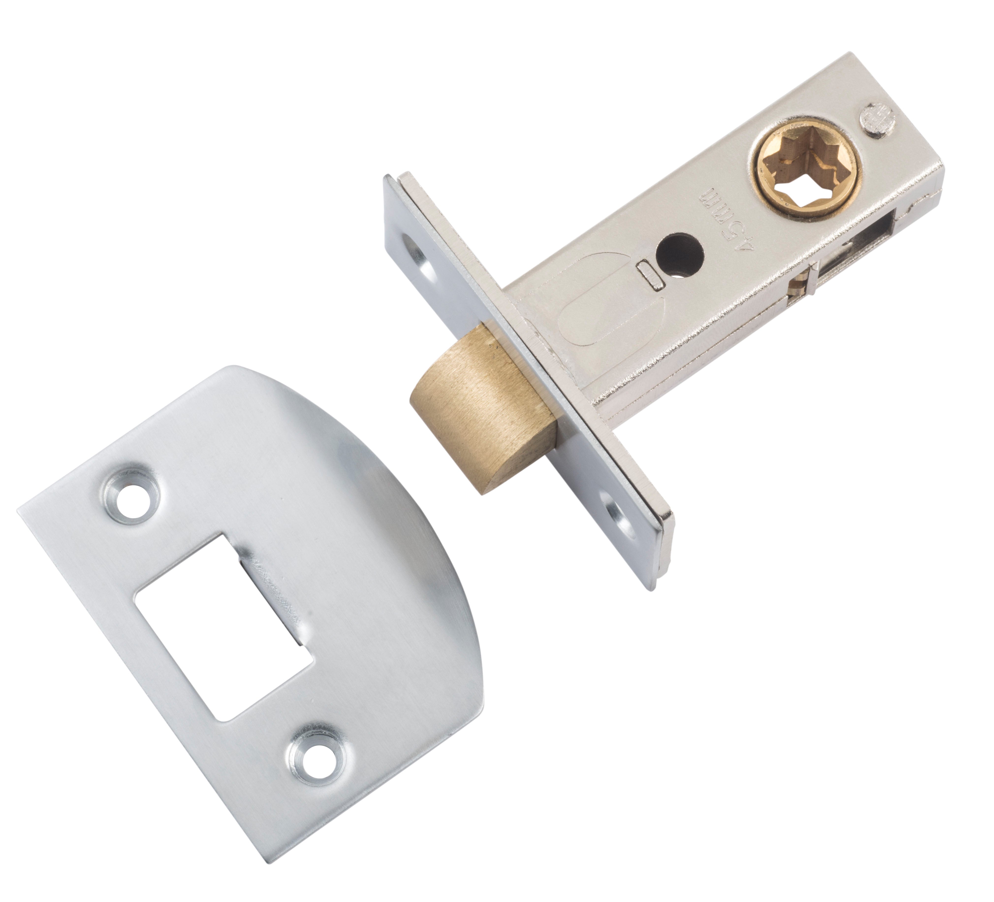 Split Cam Tube Latch Satin Chrome / L45mm
