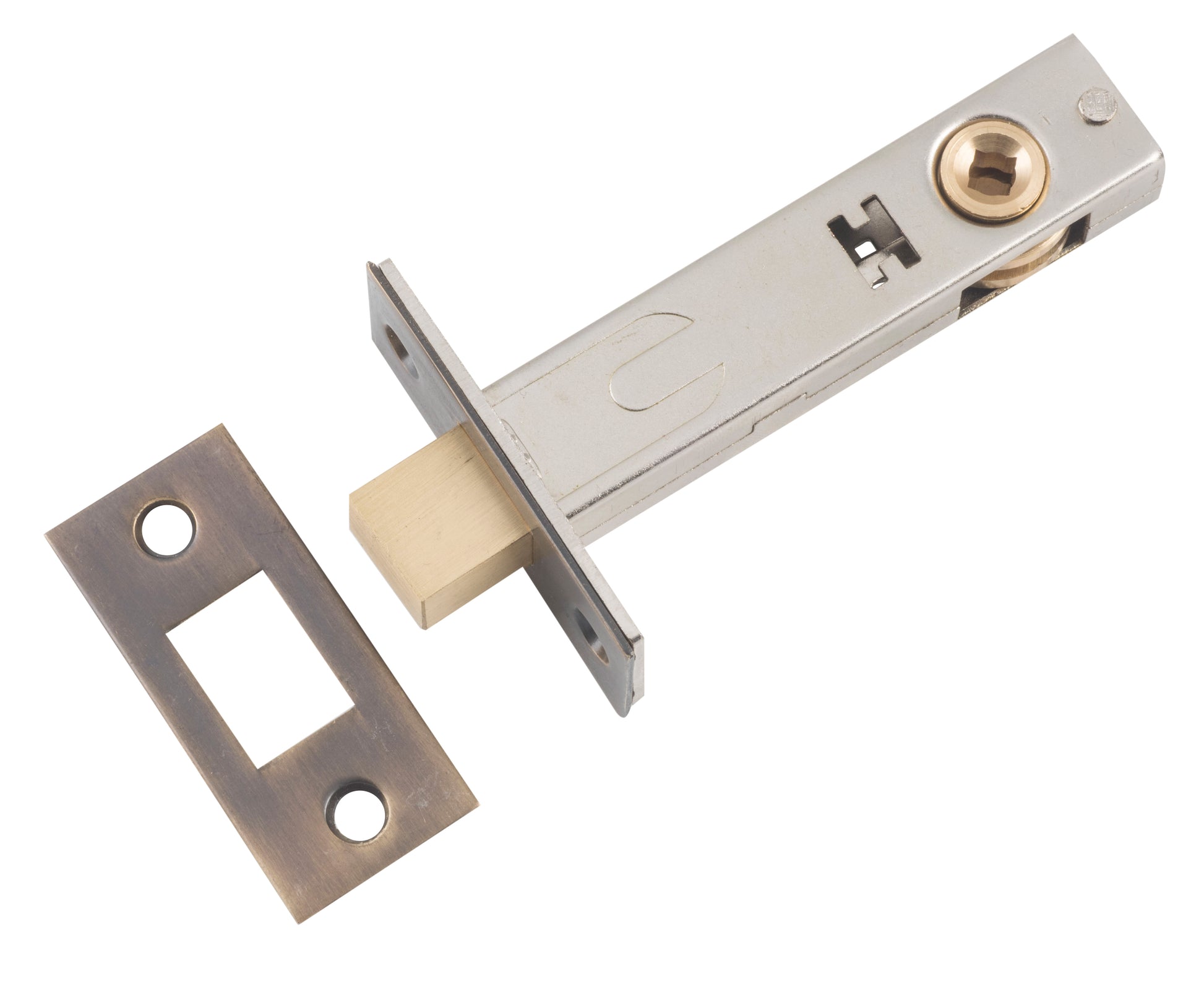 Privacy Bolt Antique Brass / L70mm
