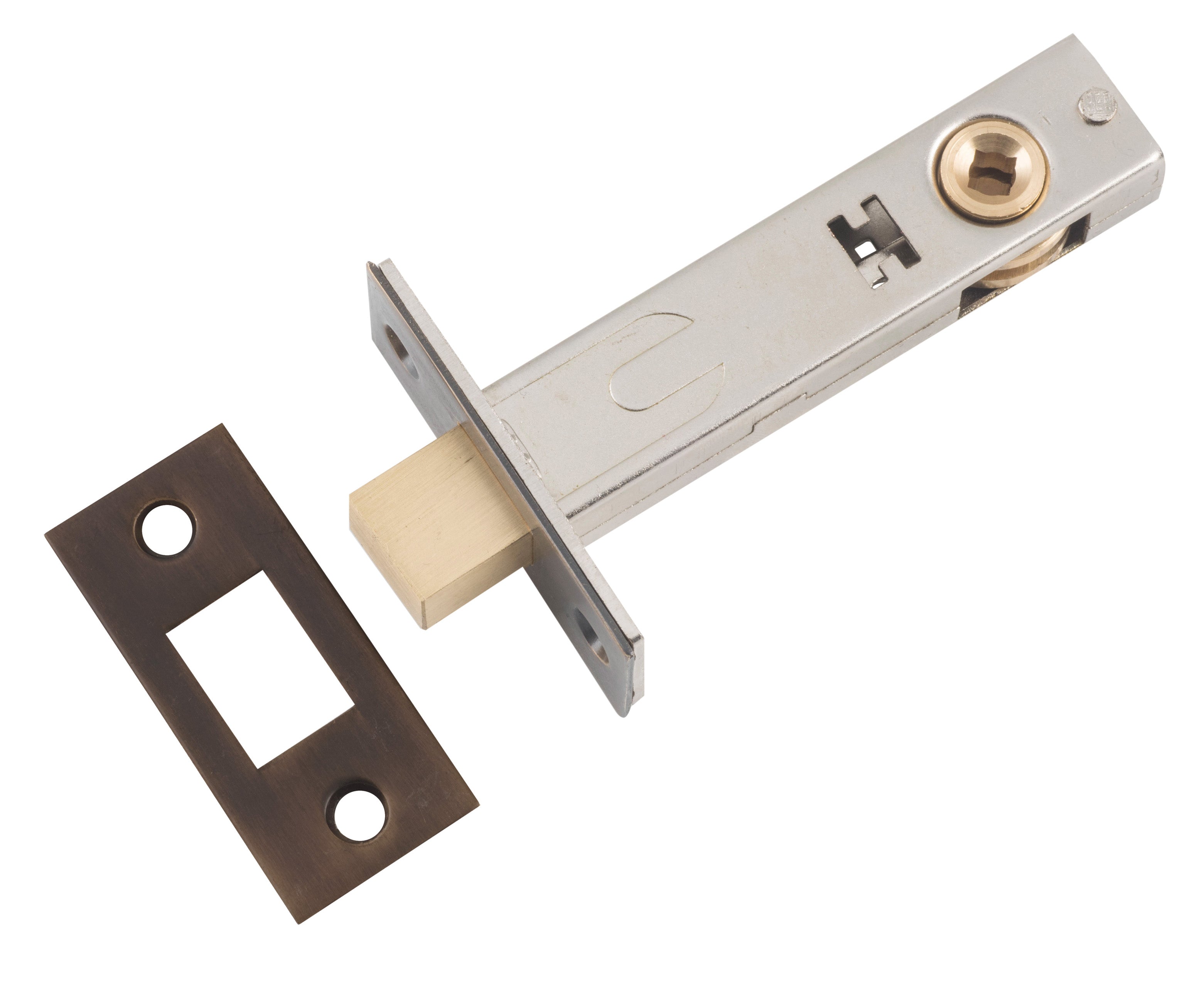 Privacy Bolt Antique Brass / L70mm