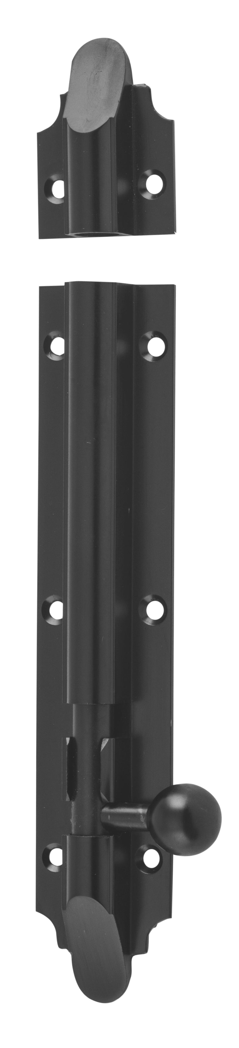Victorian Barrel Bolt Matt Black / L150mm