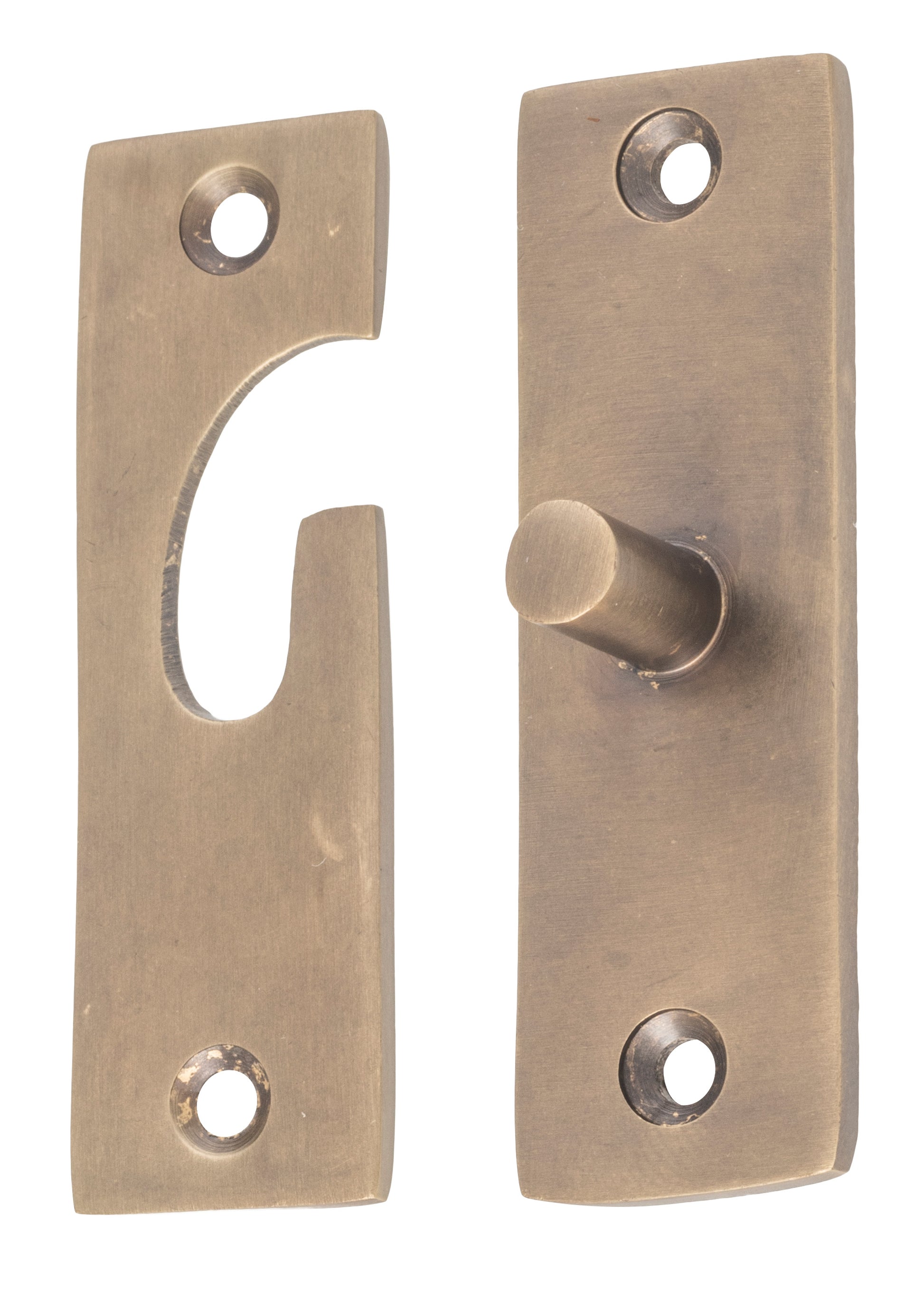 Fanlight Swivel Antique Brass