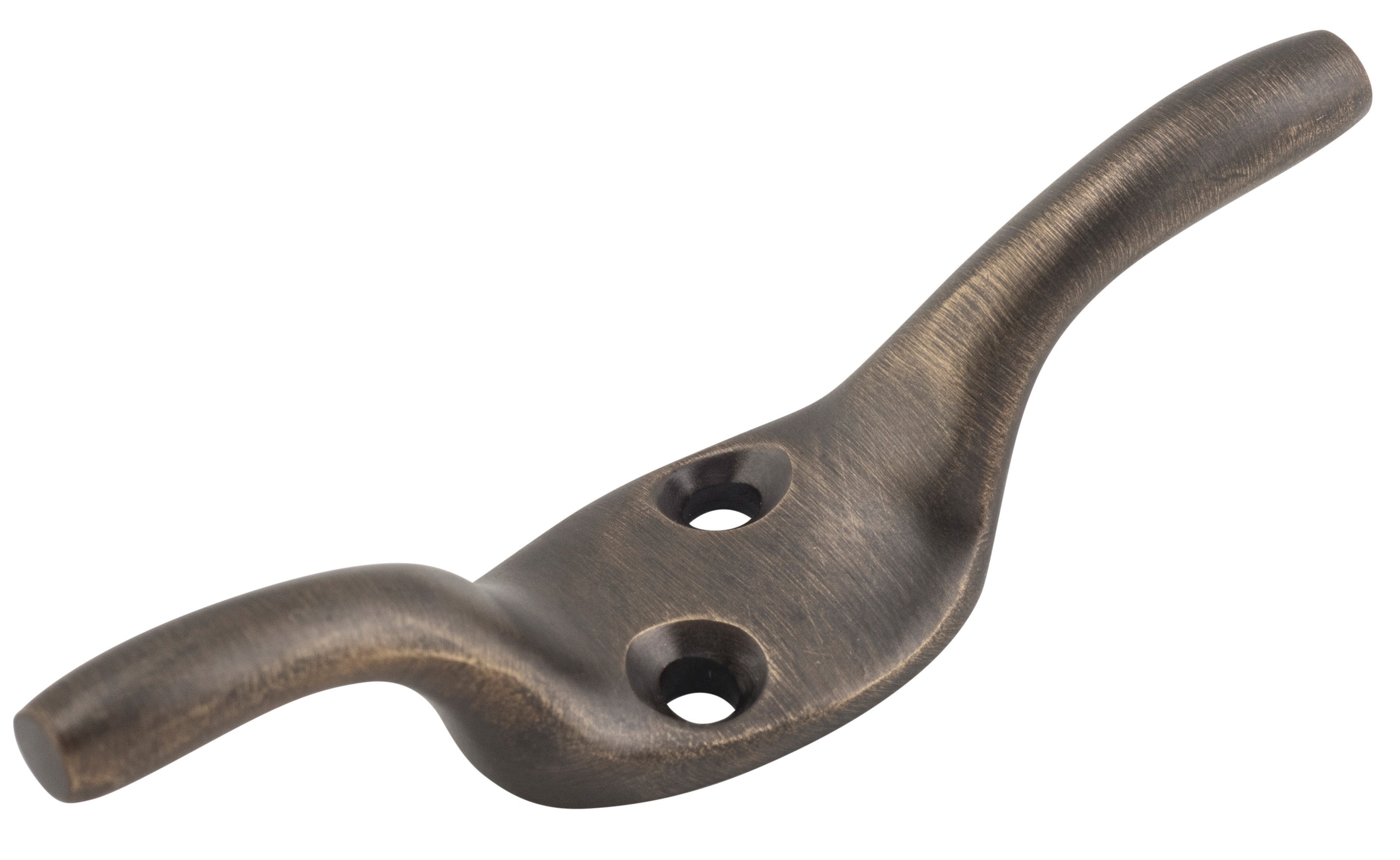 Cleat Hooks Antique Brass