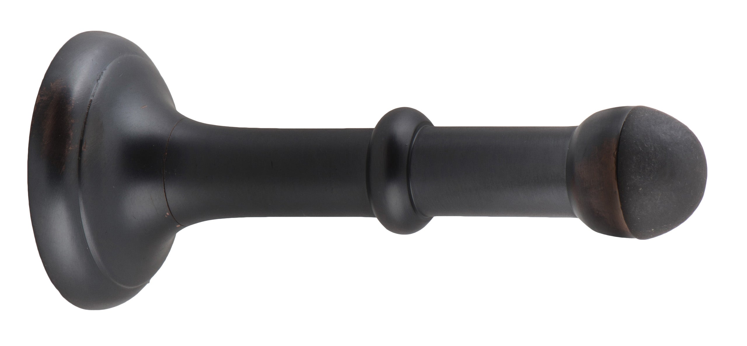 Large Concealed Fix Door Stop Antique Copper