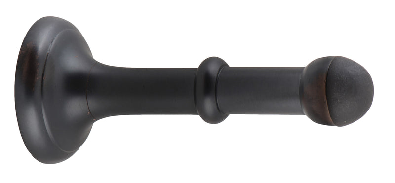 Large Concealed Fix Door Stop Antique Copper