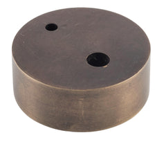 Oval Door Stop Spacer Antique Brass