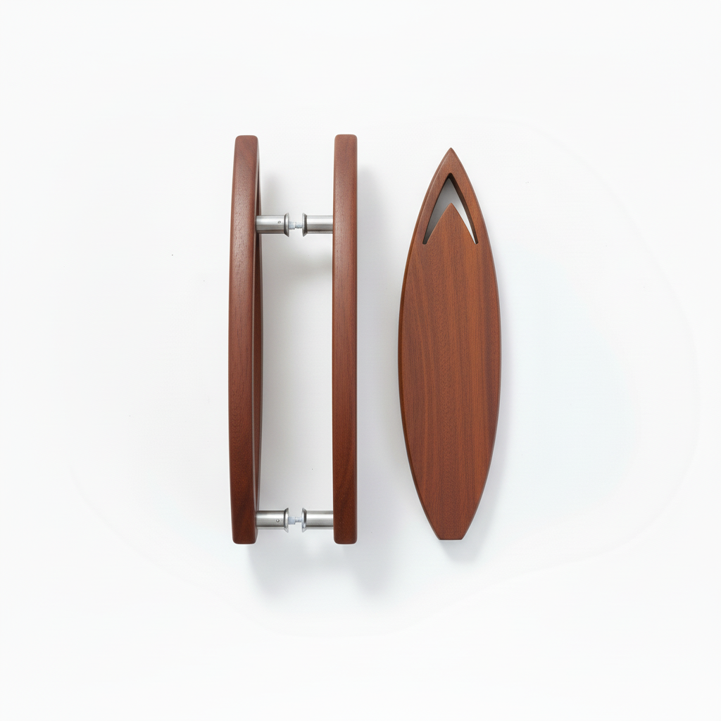 Timber Wave Handle PAIR
