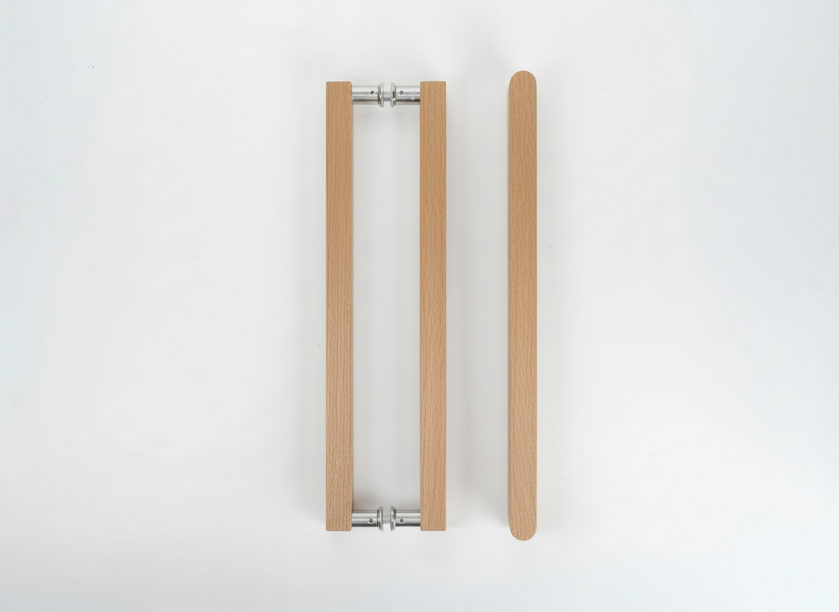 Oval Tipped D Pull-Handle PAIR