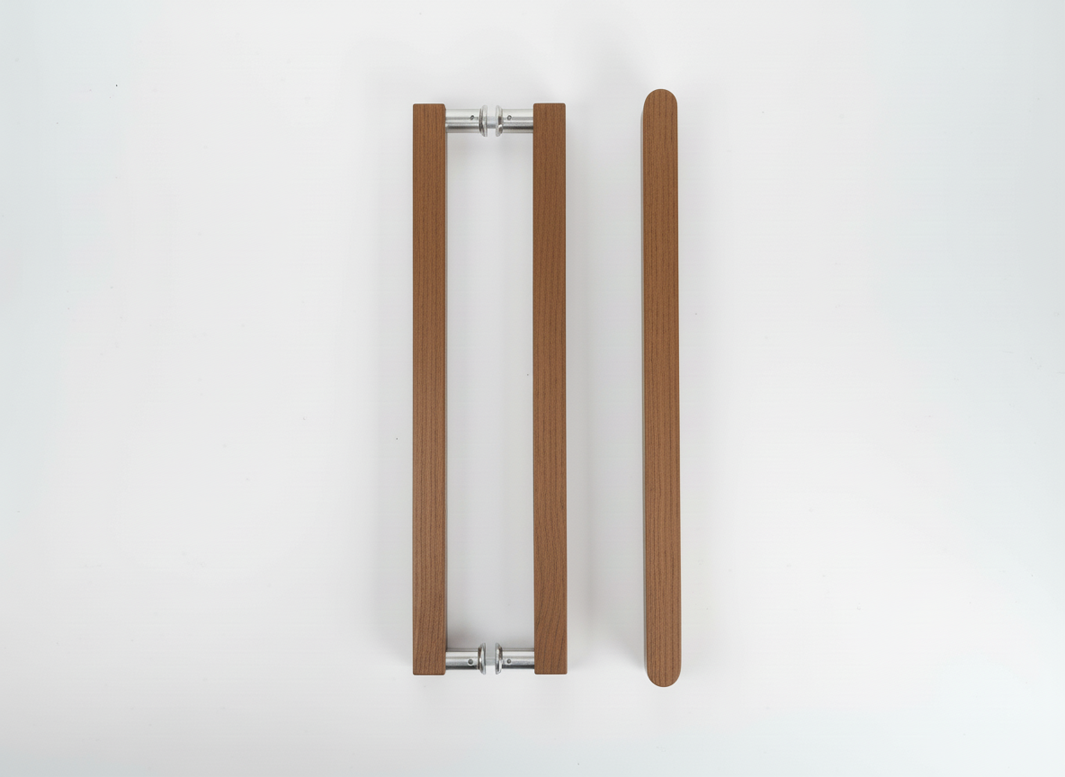 Oval Tipped D Pull-Handle PAIR
