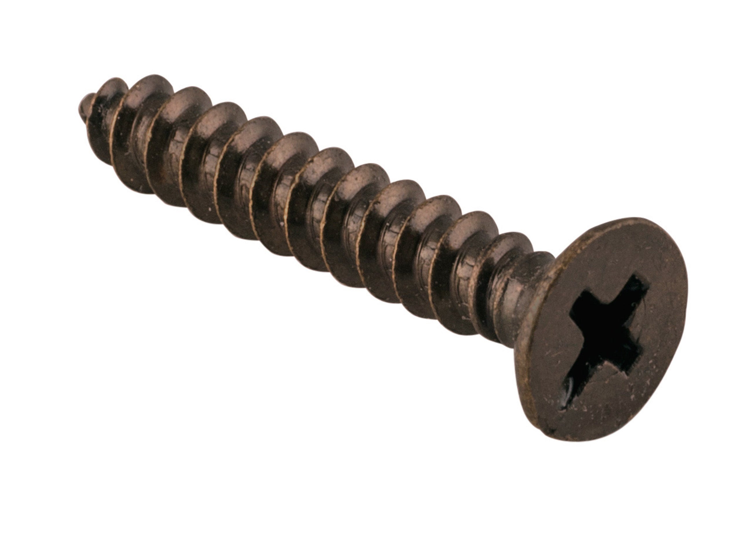 Hinge Screws - Solid Brass  L25mm 8 Gauge