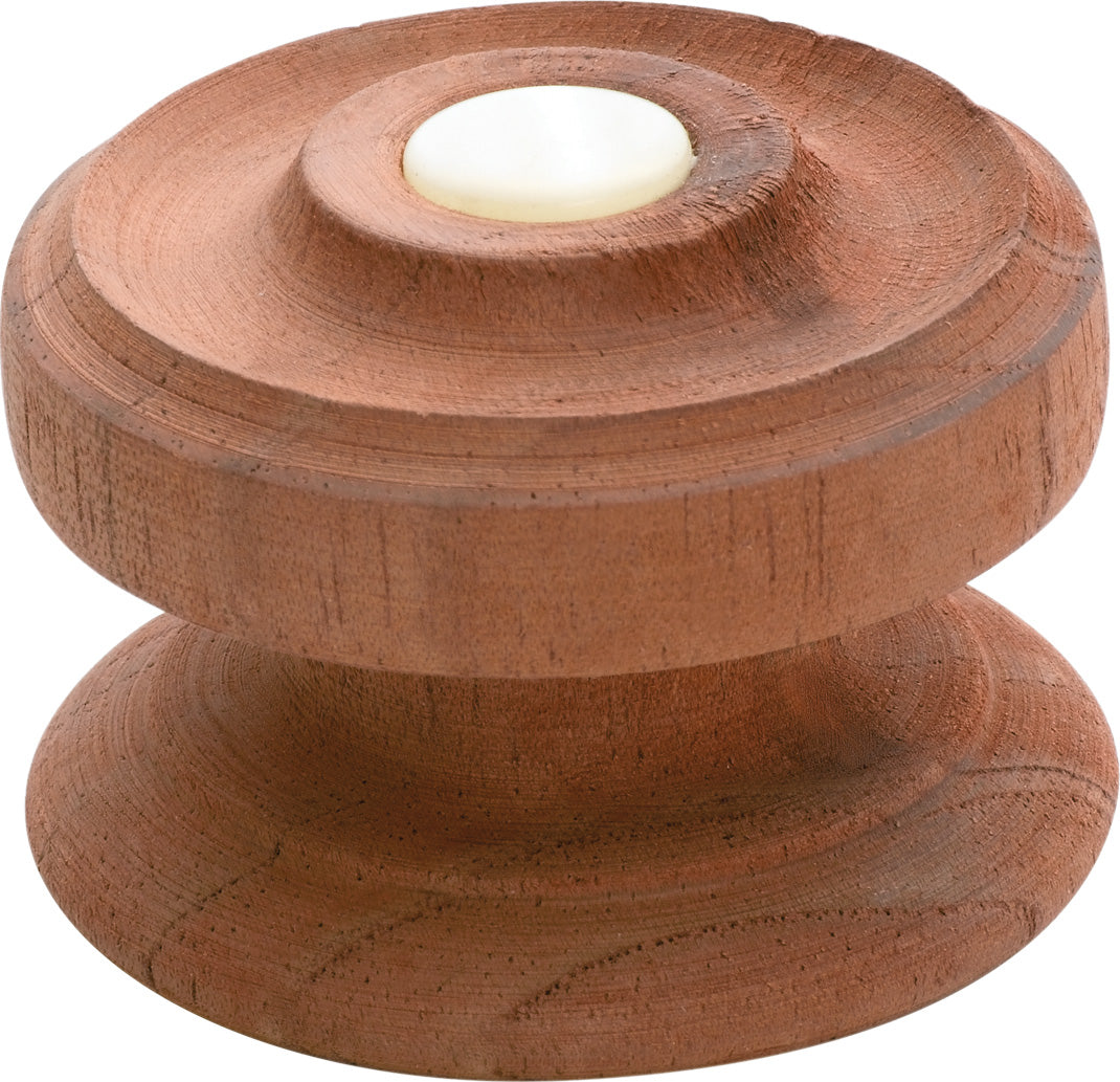 Timber Cupboard Knob Cedar Finish / D54xP34mm