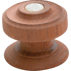 Timber Cupboard Knob Cedar Finish / D40xP31mm