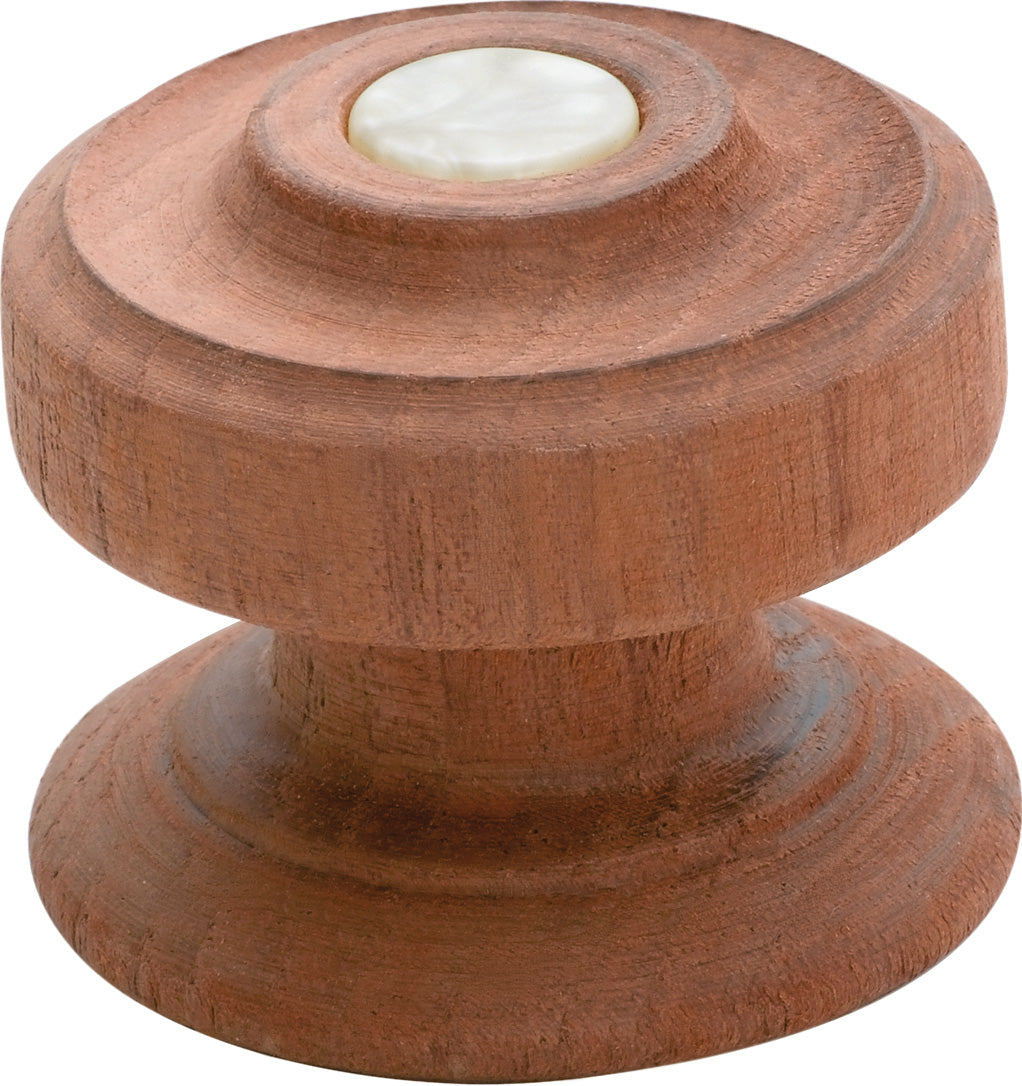 Timber Cupboard Knob Cedar Finish / D40xP31mm