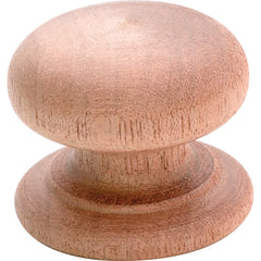 Timber Cupboard Knob Cedar Finish / D48xP40mm