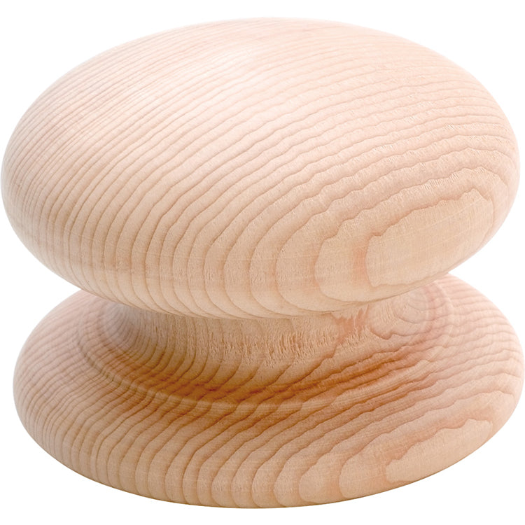 Timber Cupboard Knob Pine / D40xP34mm