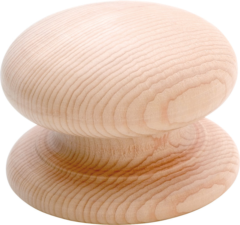 Timber Cupboard Knob Pine / D40xP34mm