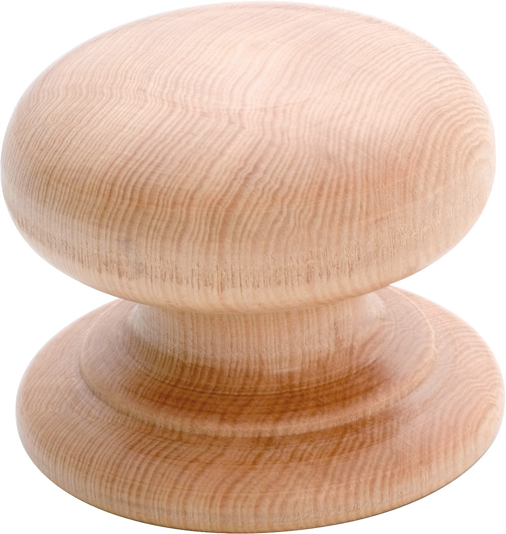 Timber Cupboard Knob Pine / D48xP40mm